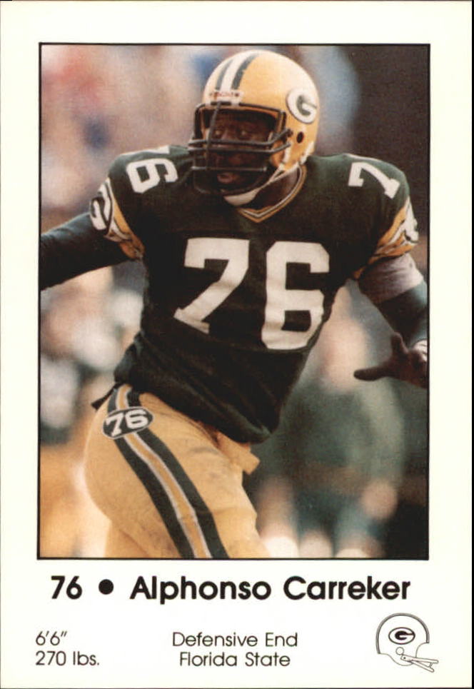 1985 Packers Police #21 Alphonso Carreker