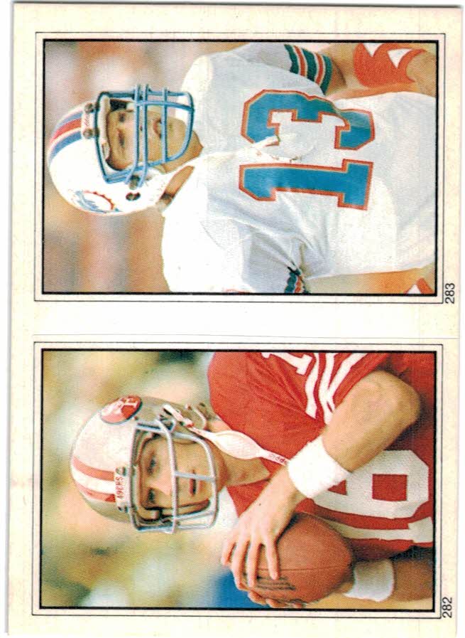 1981 Topps #488 Cincinnati Bengals TL/Pete Johnson/Dan Ross/Louis