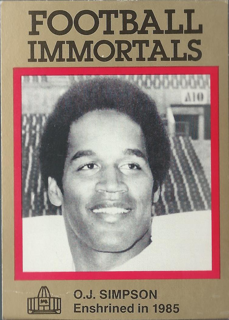 1972 Topps #160 O.j. Simpson Buffalo Bills Football Card Nm