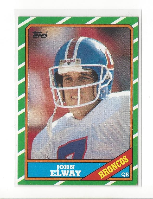 1986 Topps #112 John Elway