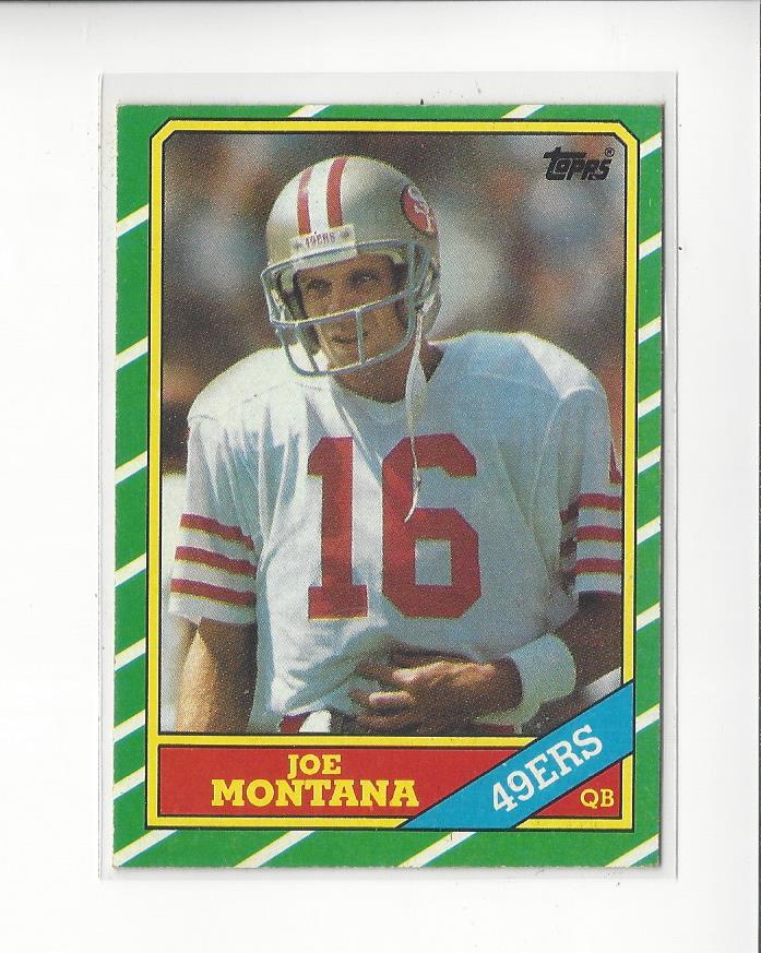 Joe Montana 1989 Topps Team Leaders #6 Price Guide - Sports Card