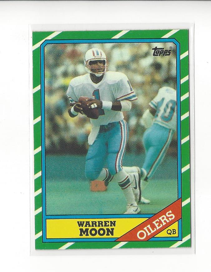 1986 Topps #350 Warren Moon