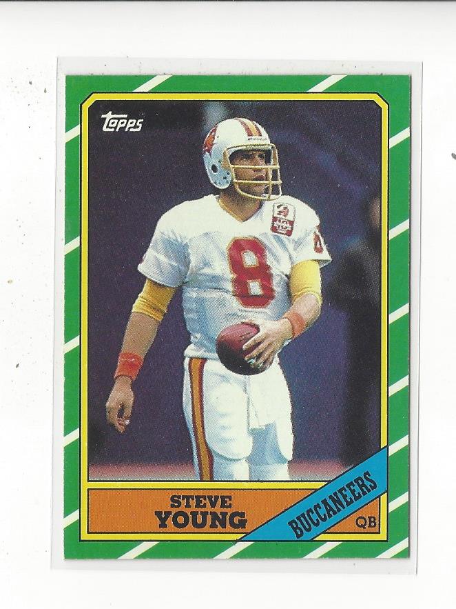 1986 Topps #374 Steve Young RC