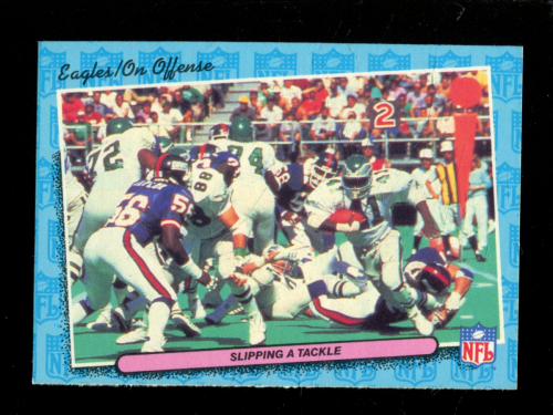 1986 Fleer Team Action #61 Philadelphia Eagles
