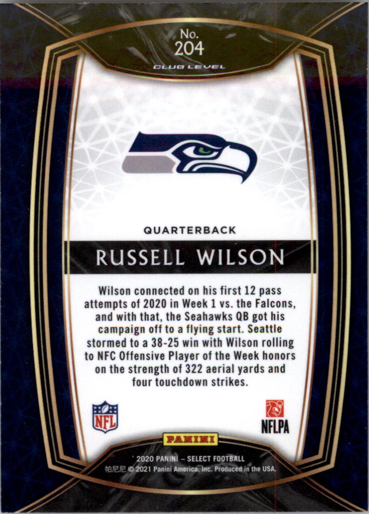 2020 Select Football Card Pick (Base) 1-255