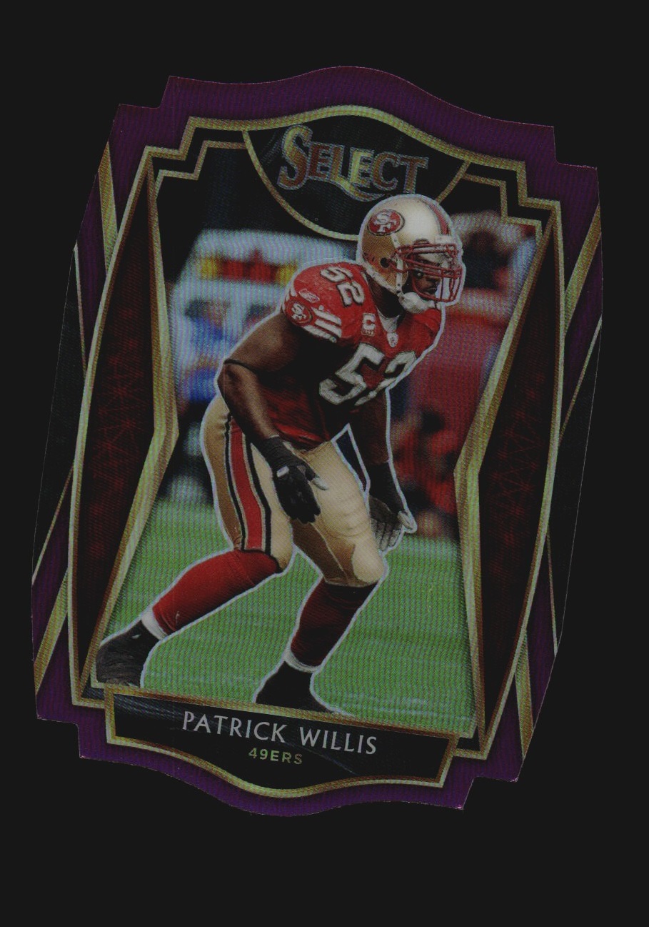 2020 Select Prizm Purple Die Cut #134 Patrick Willis