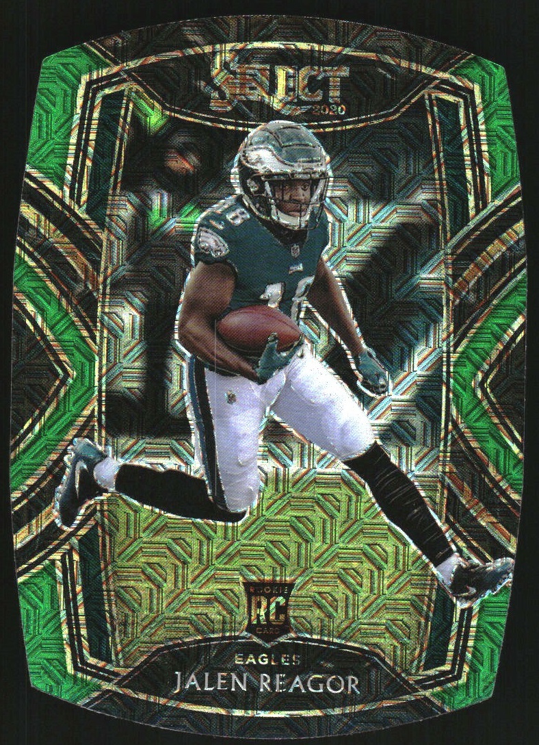 2020 Select Prizm Green Die Cut #268 Jalen Reagor