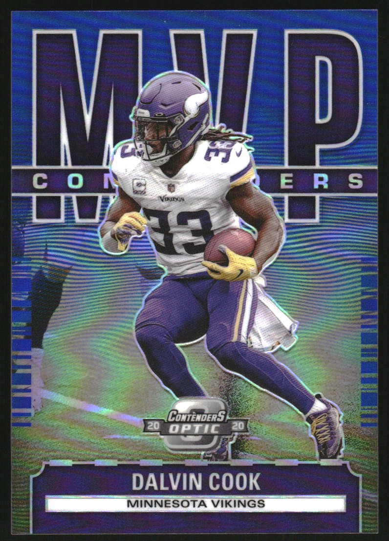 2020 Panini Contenders Optic MVP Contenders Blue #4 Dalvin Cook