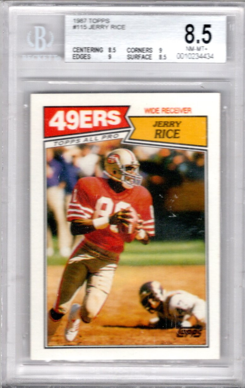 1987 Topps #115 Jerry Rice AP