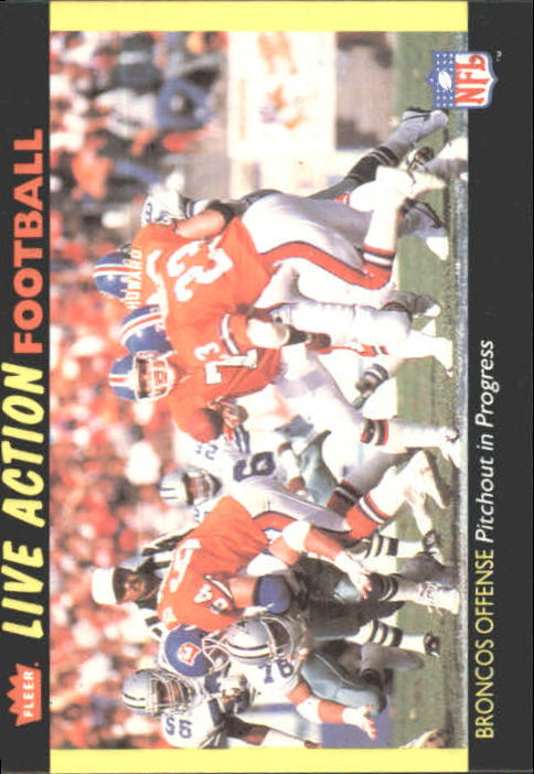 1987 Fleer Team Action #13 Denver Broncos