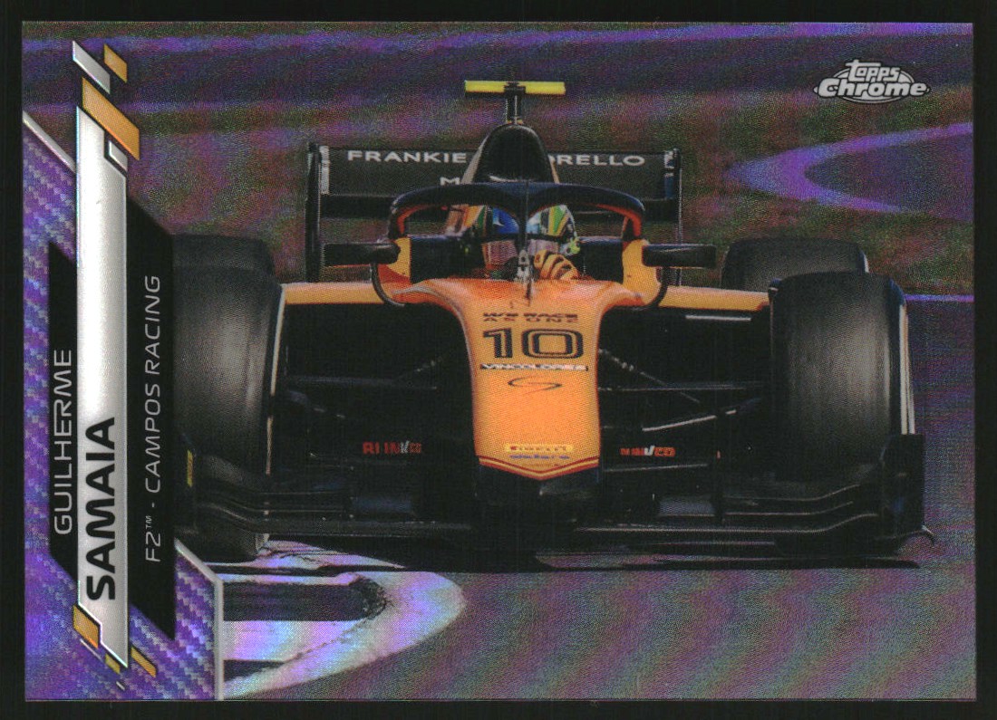 2020 Topps Chrome Formula 1 F1 Guanyu Zhou #65 BGS 9.5 GEM MINT on