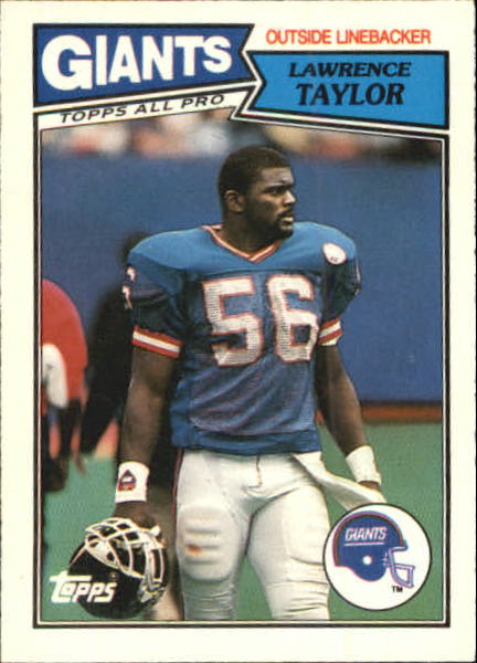 1987 Topps American/UK #5 Lawrence Taylor