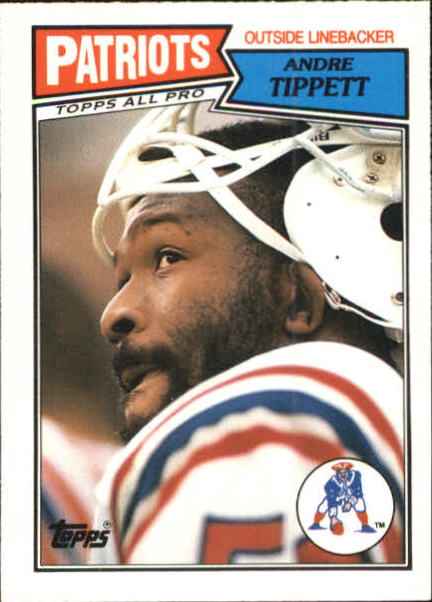 1987 Topps American/UK #28 Andre Tippett