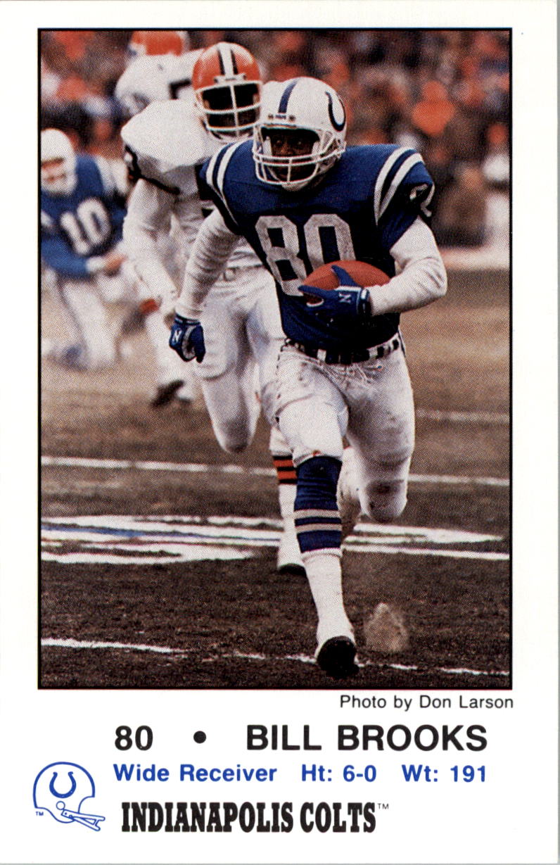 1988 Colts Police #3 Bill Brooks