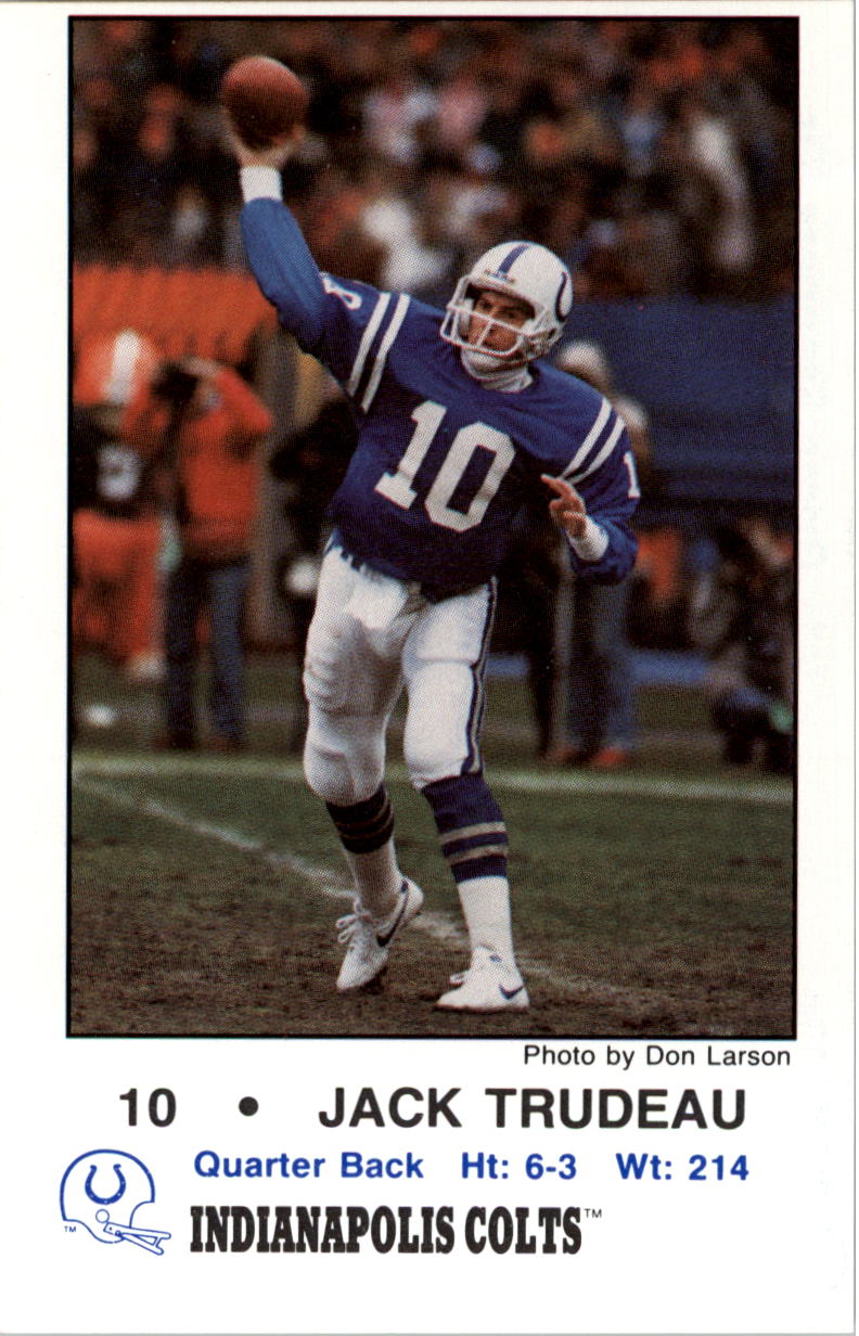 1988 Colts Police #7 Jack Trudeau