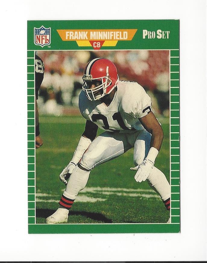 1988 Pro Set Test #6 Frank Minnifield