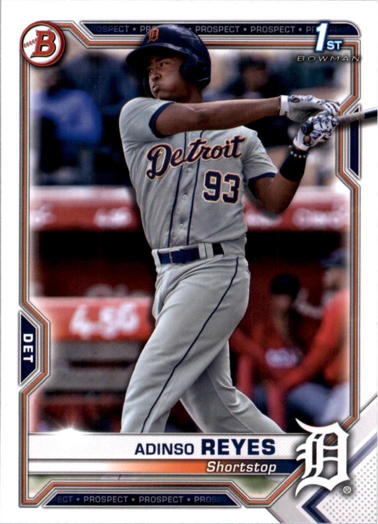 2021 Bowman Prospects Baseball Card Pick (Base) - Bild 42 von 299