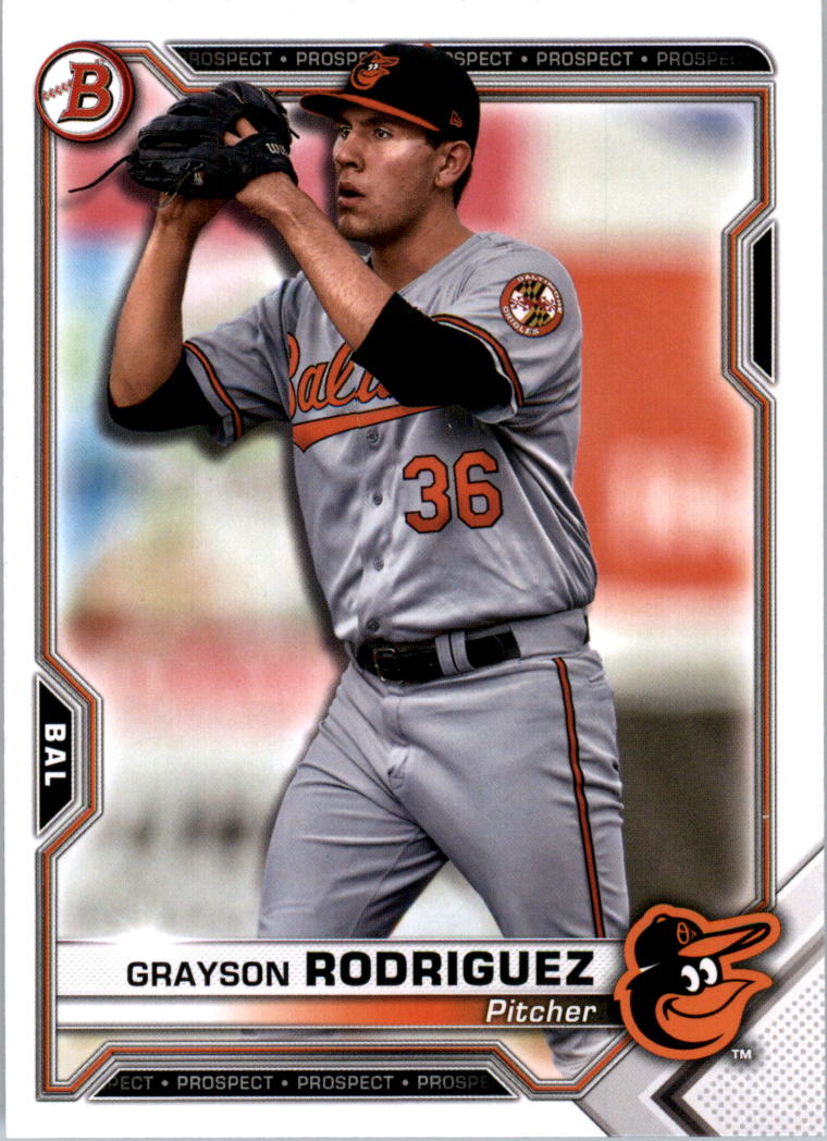 2021 Bowman Prospects Baseball Card Pick (Base) - Bild 236 von 299