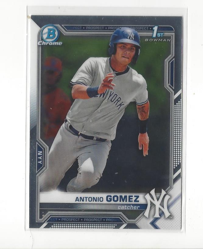 2021 Bowman Chrome Prospects #BCP82 Antonio Gomez