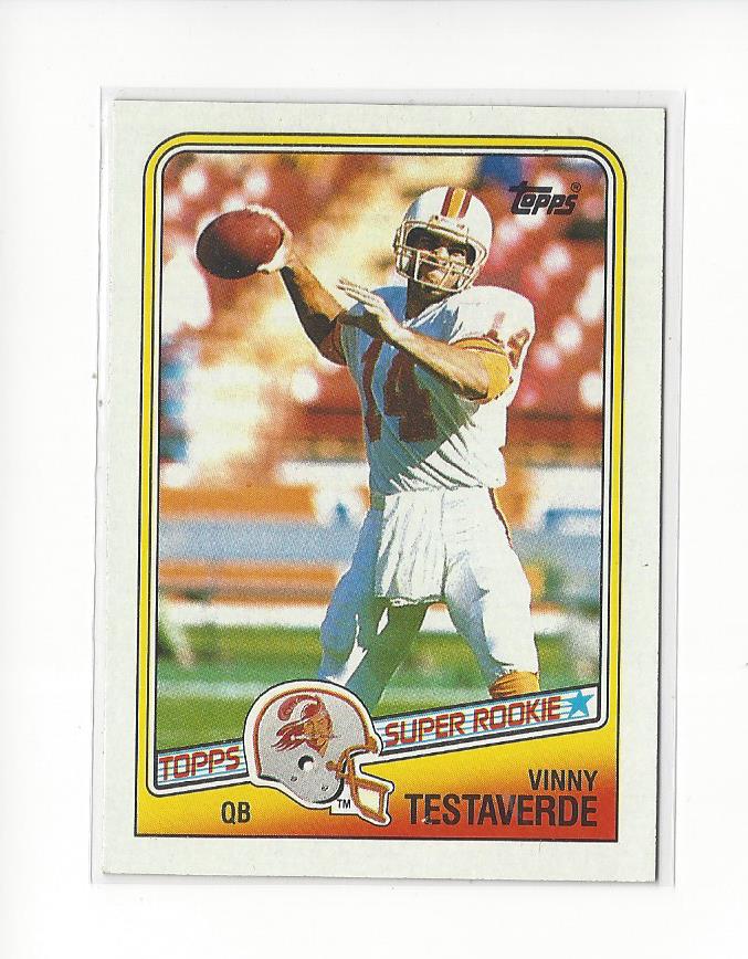 1988 Topps #352 Vinny Testaverde RC
