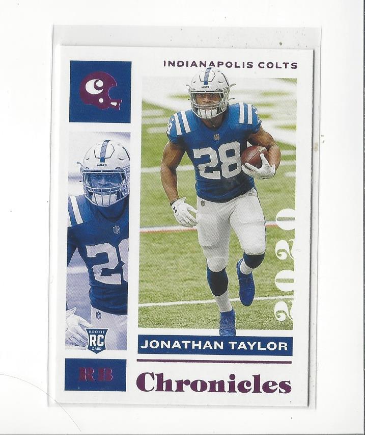 2020 Panini Chronicles Pink #42 Jonathan Taylor