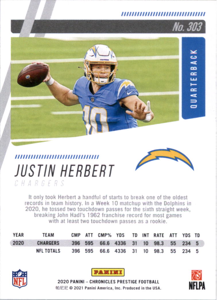 2020 Prestige Football Card Pick 101-330 - Bild 369 von 419