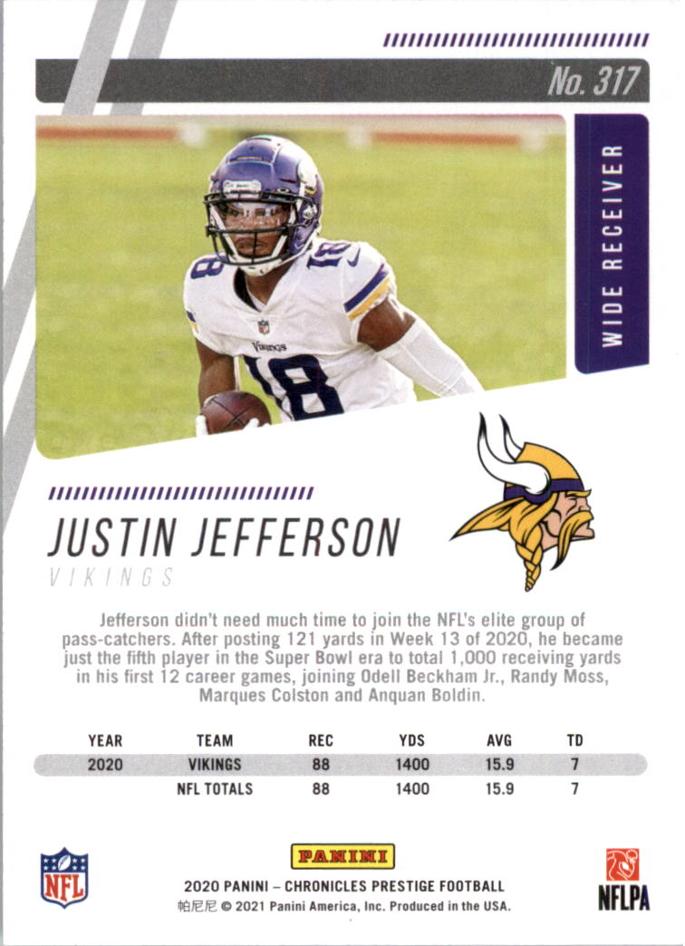 2020 Prestige Football Card Pick 101-330 - Bild 393 von 419