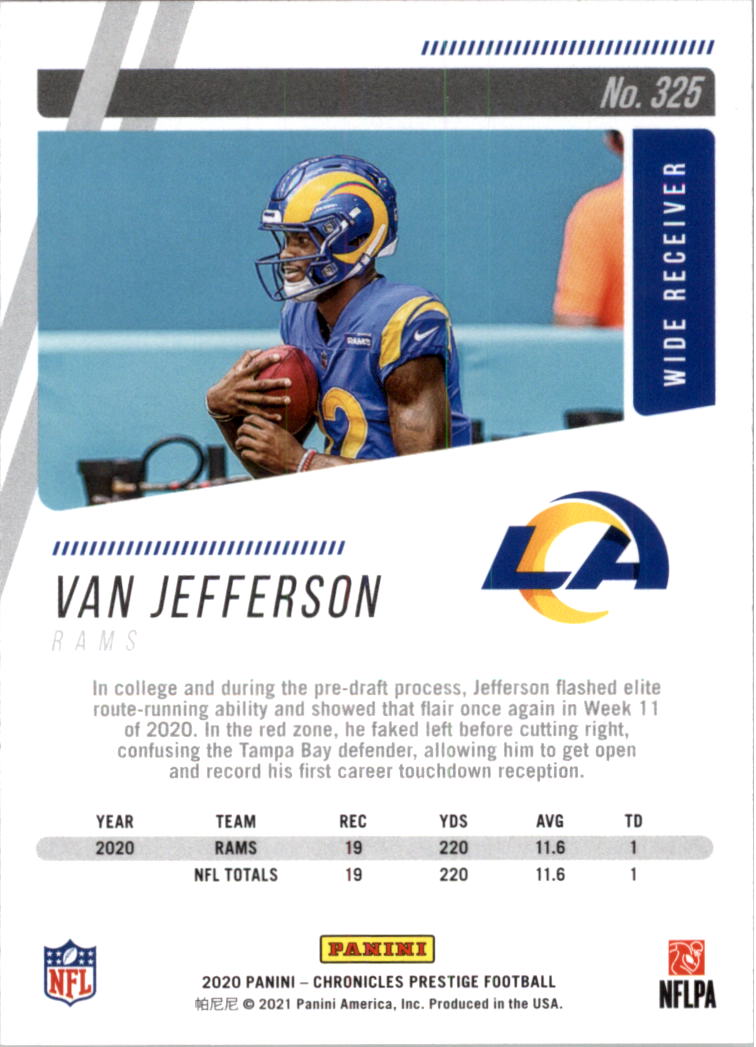 2020 Prestige Football Card Pick 101-330 - Bild 409 von 419
