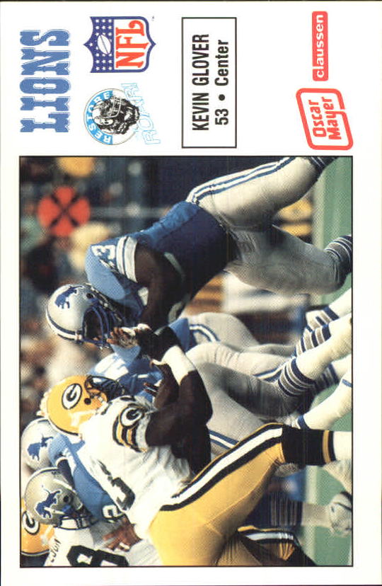 1989 Lions Police #3 Kevin Glover