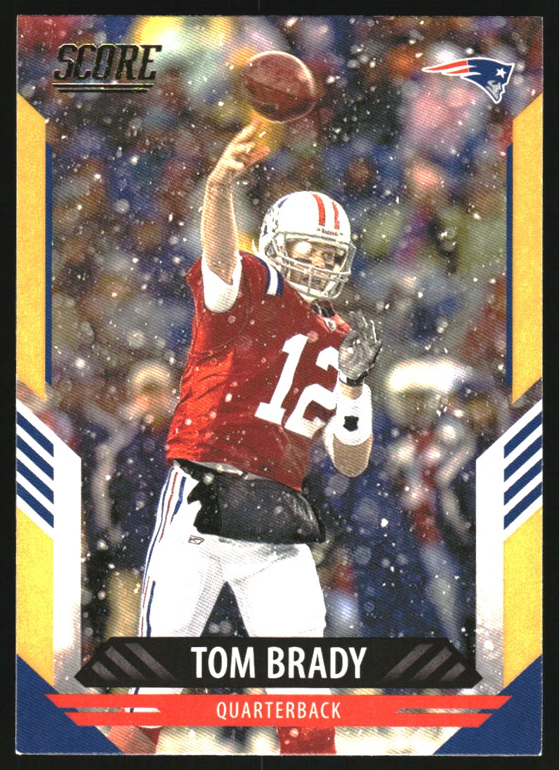 2021 Score Gold #288 Tom Brady