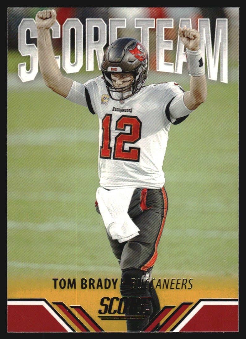 2021 Score Score Team Gold #25 Tom Brady