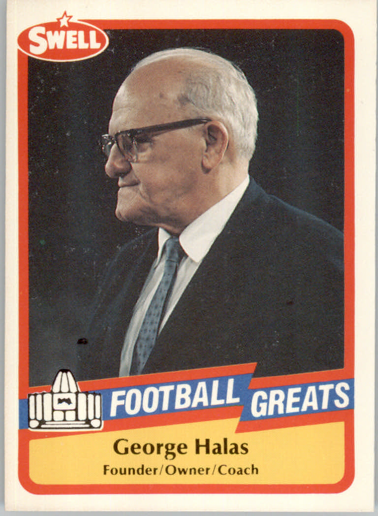 1989 Swell Greats (HOF) Football "Main Set" Base Cards - Bild 18 von 287