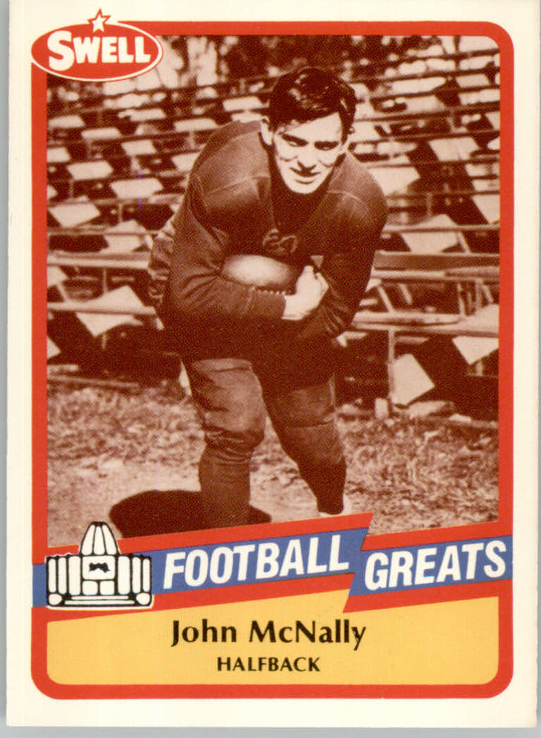 1989 Swell Greats (HOF) Football "Main Set" Base Cards - Bild 28 von 287