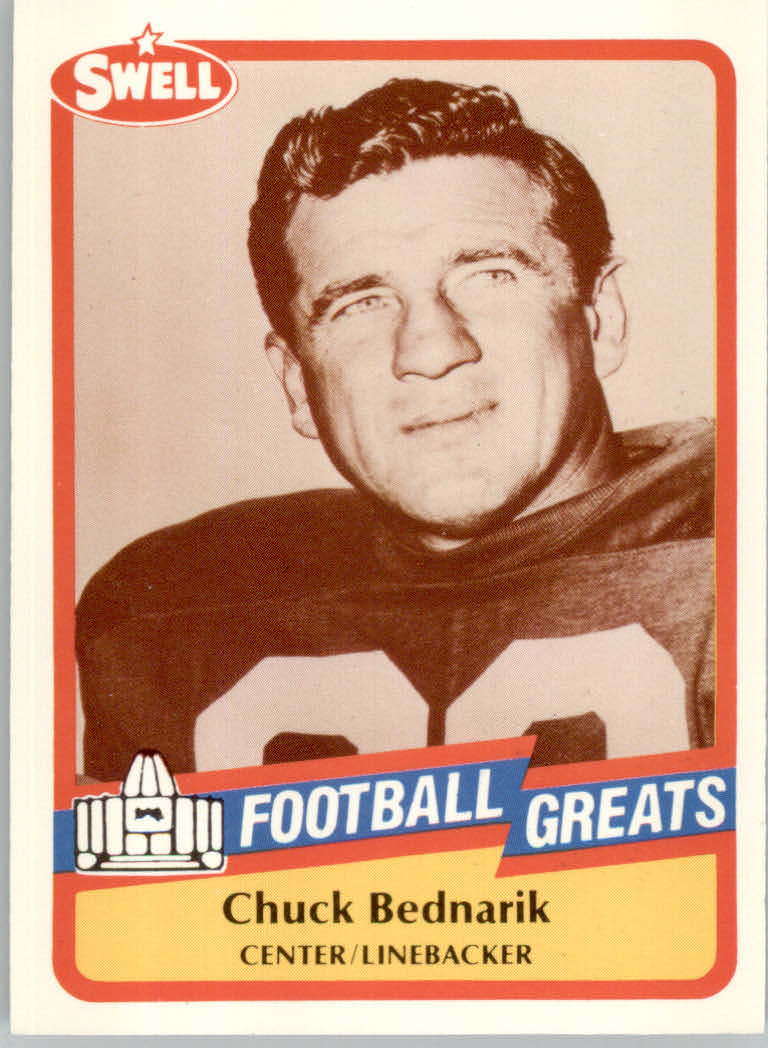 1989 Swell Greats (HOF) Football "Main Set" Base Cards - Bild 136 von 287