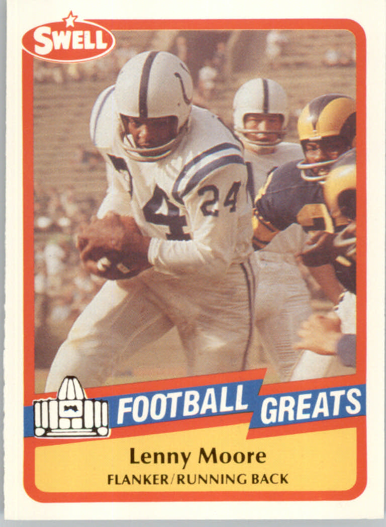 1989 Swell Greats (HOF) Football "Main Set" Base Cards - Bild 156 von 287