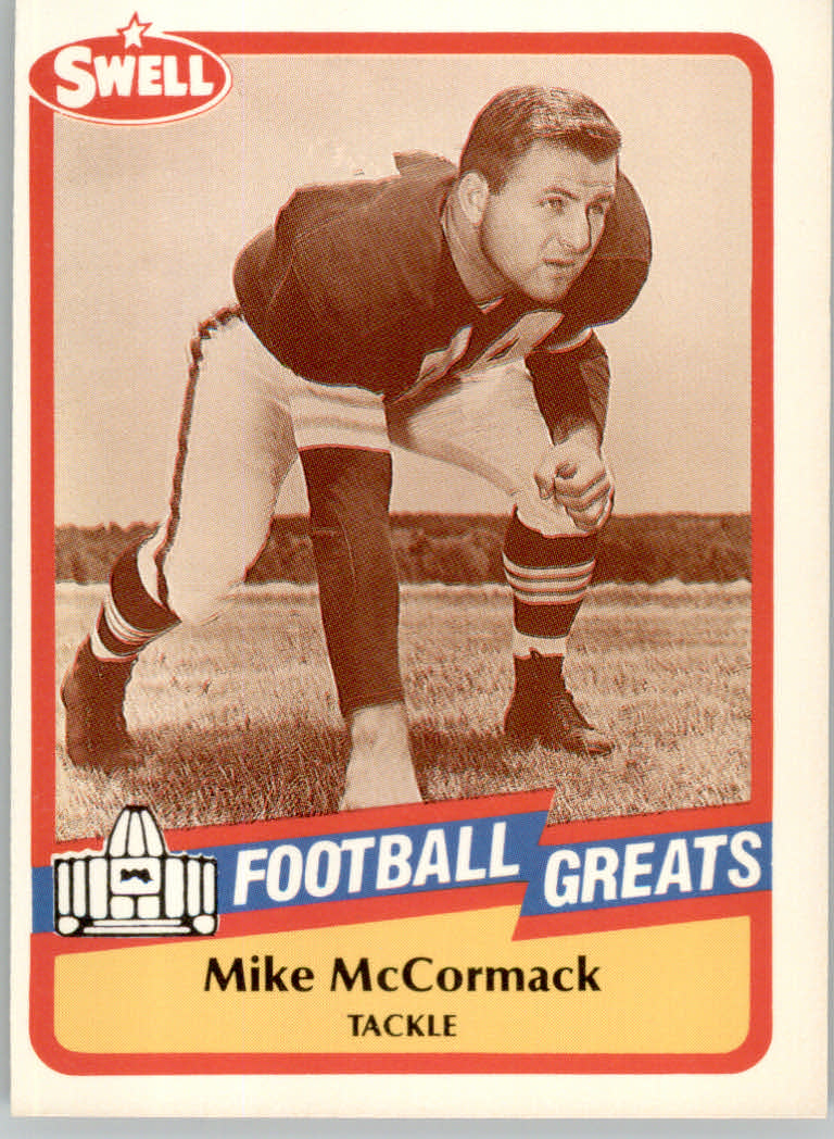 1989 Swell Greats (HOF) Football "Main Set" Base Cards - Bild 238 von 287