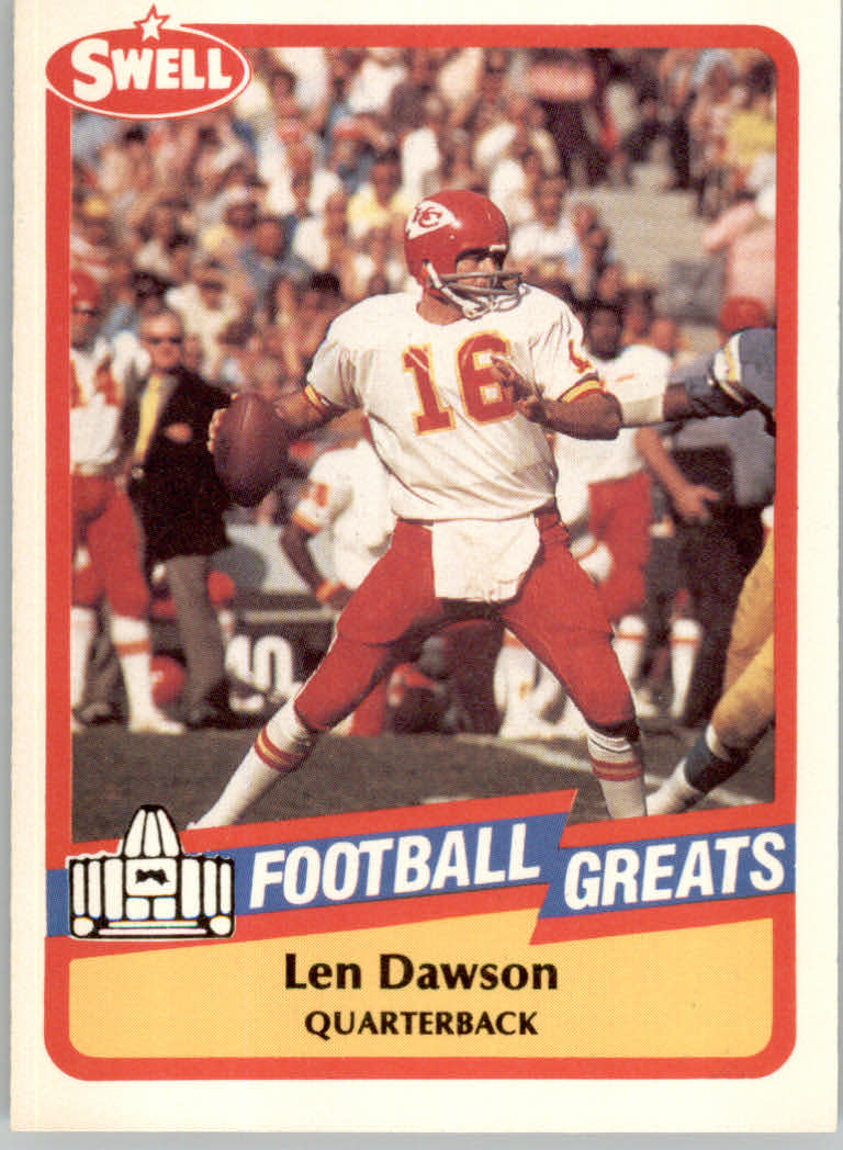 1989 Swell Greats (HOF) Football "Main Set" Base Cards - Bild 258 von 287