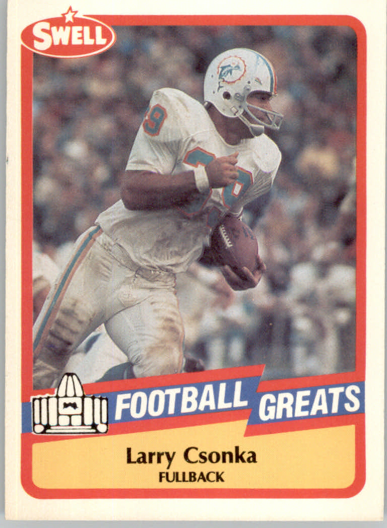 1989 Swell Greats (HOF) Football "Main Set" Base Cards - Bild 260 von 287