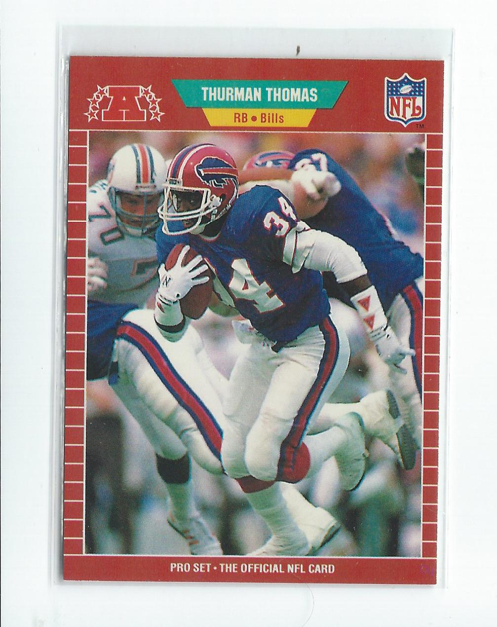 1989 Pro Set #32 Thurman Thomas RC