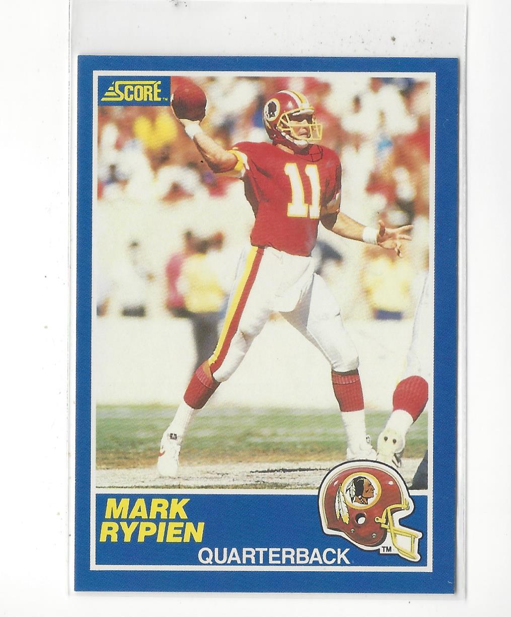 1989 Score #105 Mark Rypien RC
