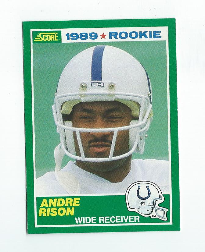1989 Score #272 Andre Rison RC