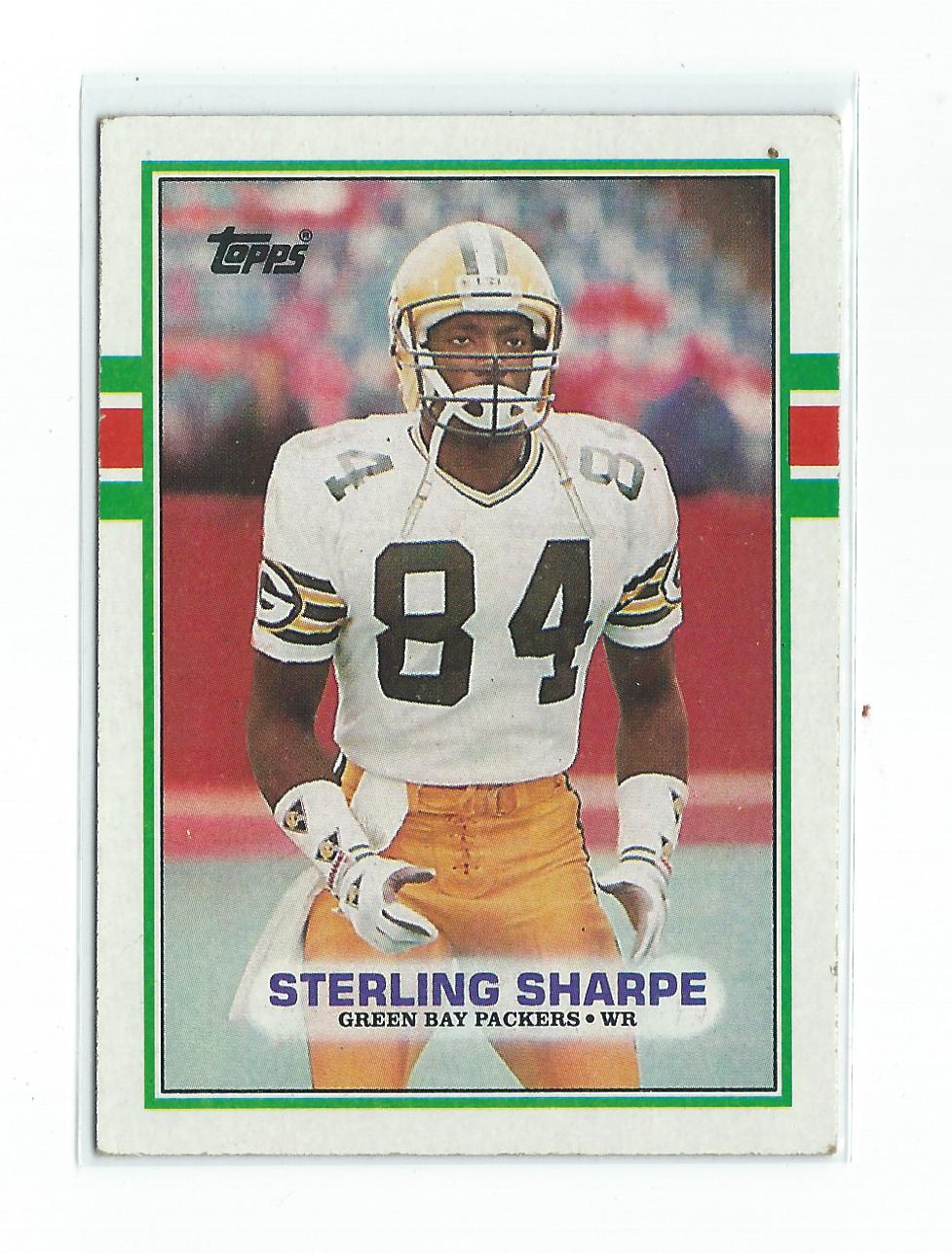 1989 Topps #379 Sterling Sharpe RC