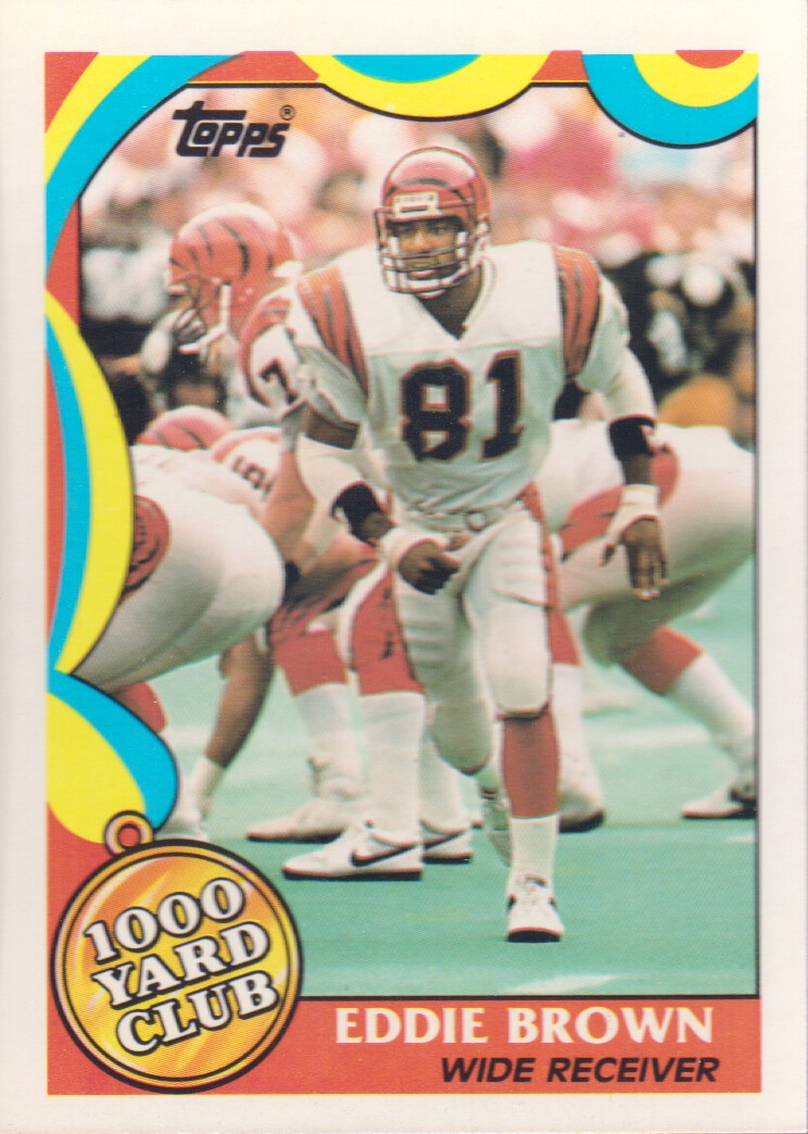 1989 Score #134 Eddie Brown - NM-MT - GamesandCards.com