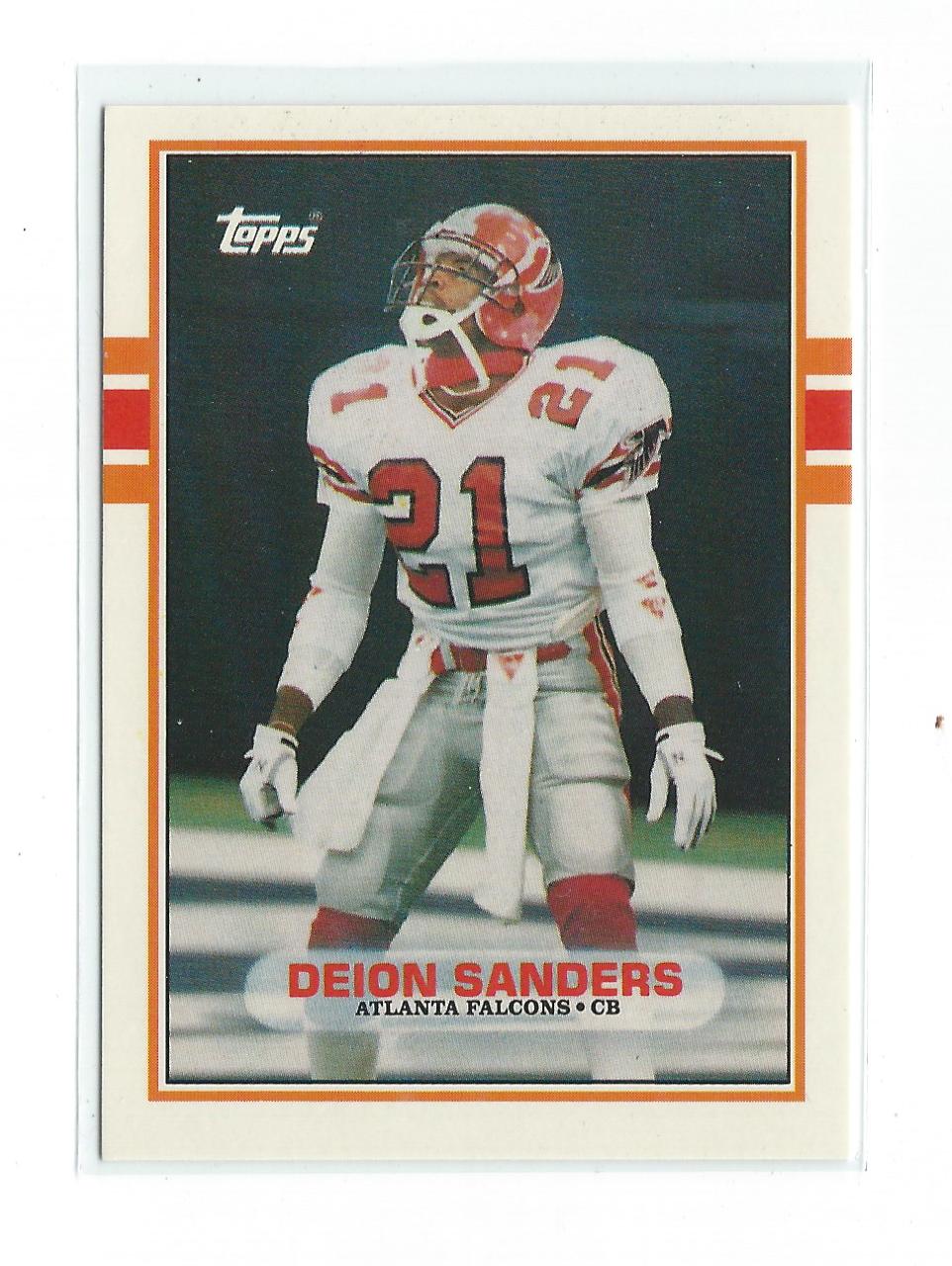 1989 Topps Traded #30T Deion Sanders RC