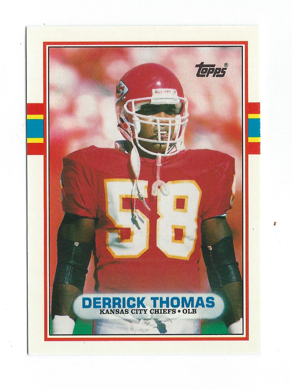 1989 Topps Traded #90T Derrick Thomas RC