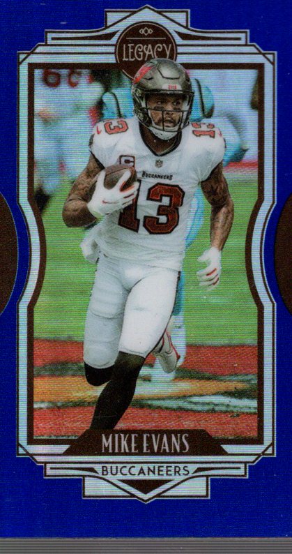 2021 Panini Legacy Premium Edition Sapphire Mini #37 Mike Evans