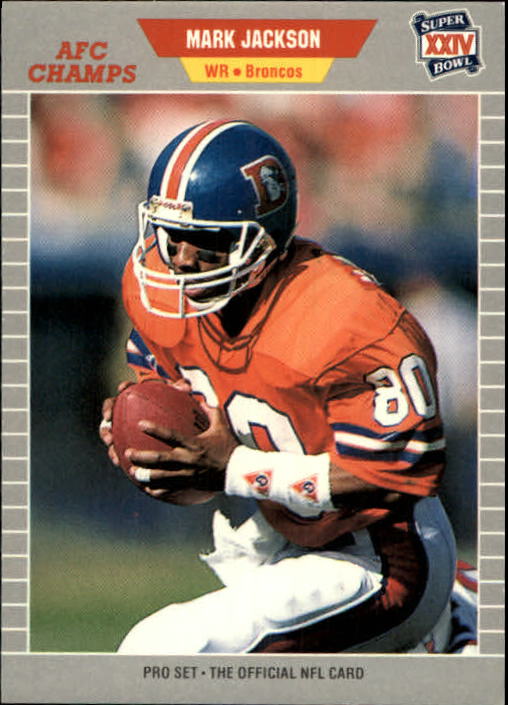 1989-90 Pro Set Super Bowl XXIV Binder #104 Mark Jackson