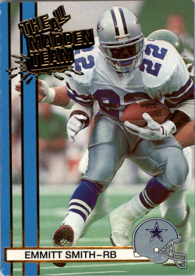 1992 Pacific Football /'91 Statistical Leaders Insert card #30 Emmitt Smith...