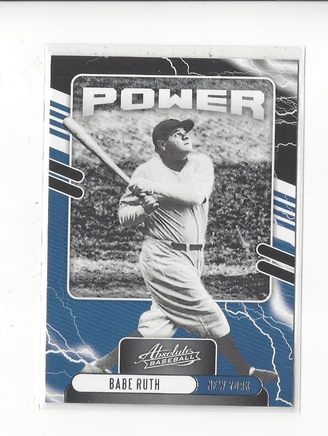 2021 Absolute Power Retail #1 Babe Ruth