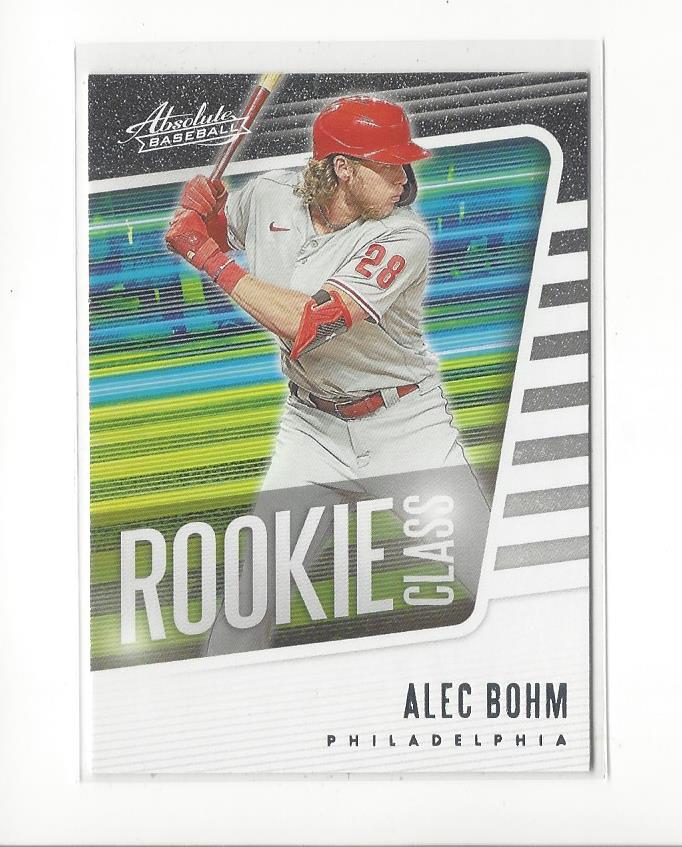 2021 Absolute Rookie Class #23 Alec Bohm